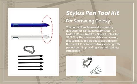 Buy Verilux®replacement Touch Stylus S Pen Refill Tool Kit