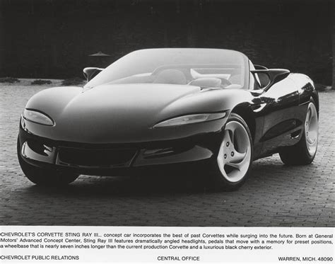 Chevrolet Corvette Sting Ray Iii Concept Car Digital