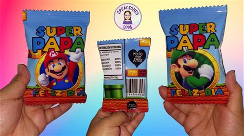 Chips Bag Mario Bros Especial D A Del Padre Youtube