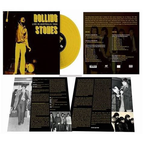 Live In Australia 1966 Lprolling Stonesローリング・ストーンズシドニーとメルボルンのdown Underで行われた2つのショーを収録｜old