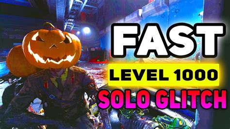 SOLO UNLIMITED XP Level Up Fast Cold War Zombies Season 6 Cold War