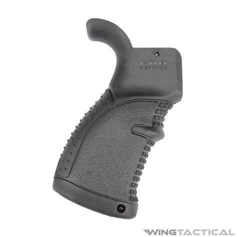 FAB Defense AR15 Rubber Pistol Grip AGR 43 Wing Tactical