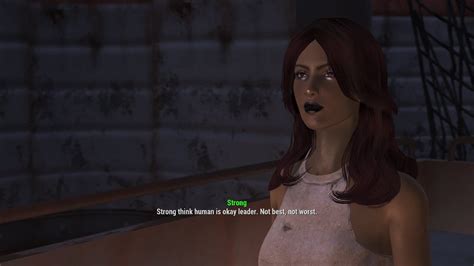 Fallout 4 Strong Human Female Voiced Xbox Youtube