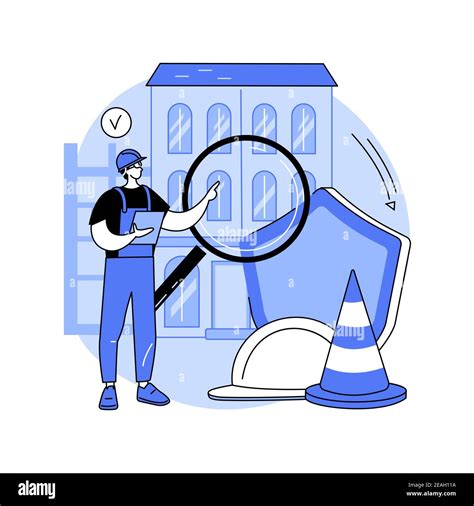 Building Safety Abstract Concept Vector Illustration Stock Vector Image