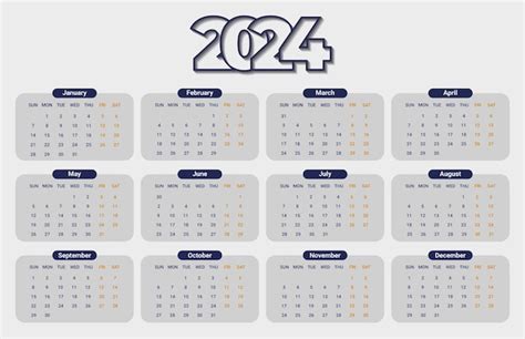 Premium Vector Calender Design Template