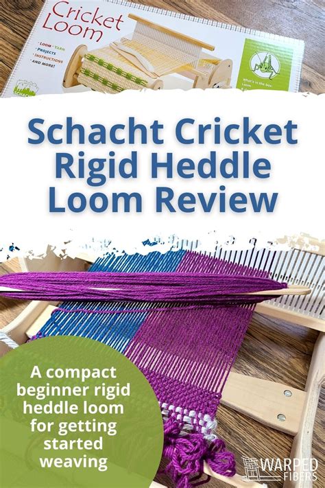 Schacht Cricket Rigid Heddle Loom Review Warped Fibers