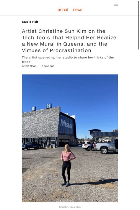 Queens Museum on Twitter: "Exhibiting artist @chrisunkim was just