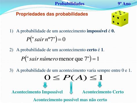 Probabilidades Formulas