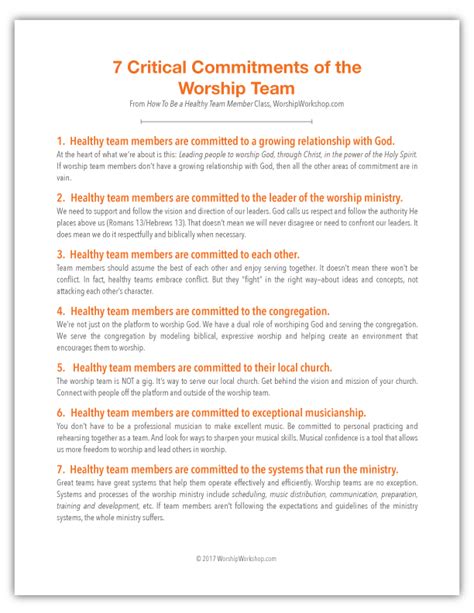 How Do You Measure Success On A Worship Team? - Worship Team Coach