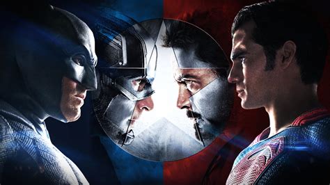 Batman V Superman V Iron Man V Captain America Dawn Of Civil War