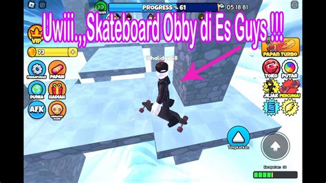 Lanjutin Obby Tapi Pakai Skateboard Dunia Roblox Obby But You Re