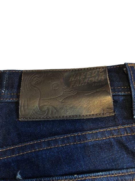 Naked And Famous Double Dirty Fade Selvedge Denim X Gem