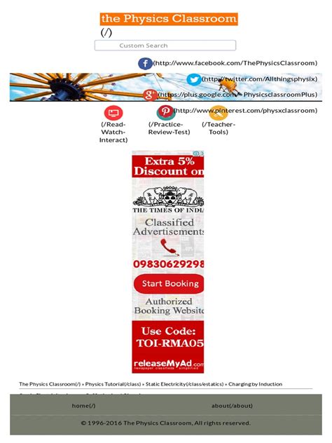 Charging by Induction | PDF | Electric Charge | Electron