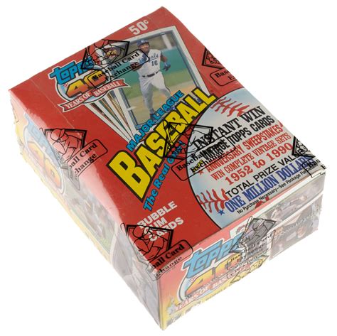 Desert Shield Baseball Box Tops Rea Encore Sale