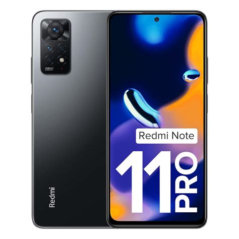 Redmi Note 11 Pro Stealth Black 6GB RAM 128GB Storage 67W Turbo