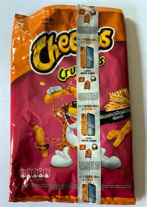 Cheetos Crunchos Cheese And Ham Toast Flavour 165 G Contrademn