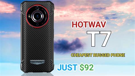 Hotwav T First Impressions Specs And Price Cheapest Rugged