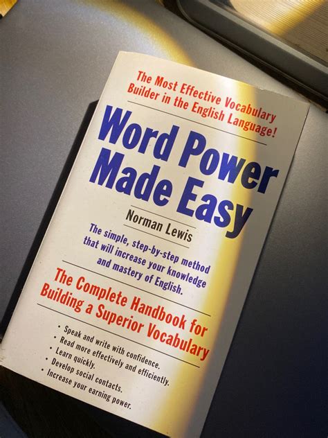 Word Power Made Easy By Norman Lewis Hobbies Toys Books Magazines