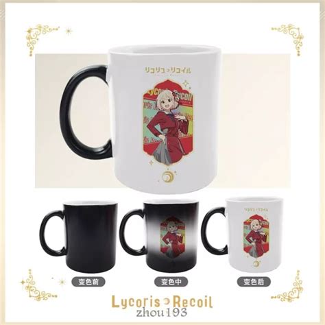 Lycoris Recoil Chisato Nishikigi Takina Inoue Cosplay Change Color Mug