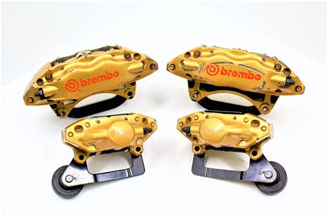 2004 2007 SUBARU IMPREZA WRX STI FRONT AND REAR BREMBO BRAKE CALIPERS