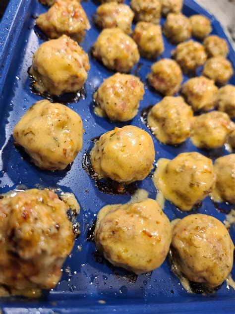 Chicken Cordon Bleu Meatballs Growing Up Garlicky