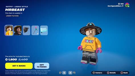 How To Get The Lego Mrbeast Skin In Fortnite