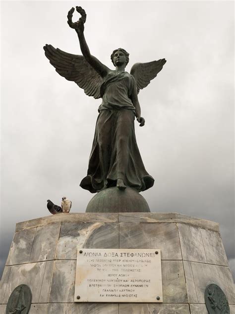 Statue, Pigeons | Back to the Future, Again - Mark Blower