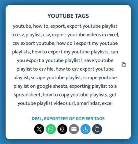 Youtube Tag Generator Generate Youtube Tags For Free