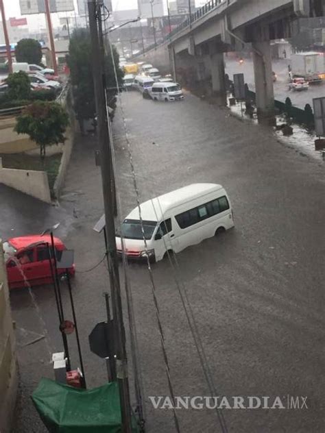 Lluvia Intensa En Cdmx Causa Anegación Y Encharcamientos