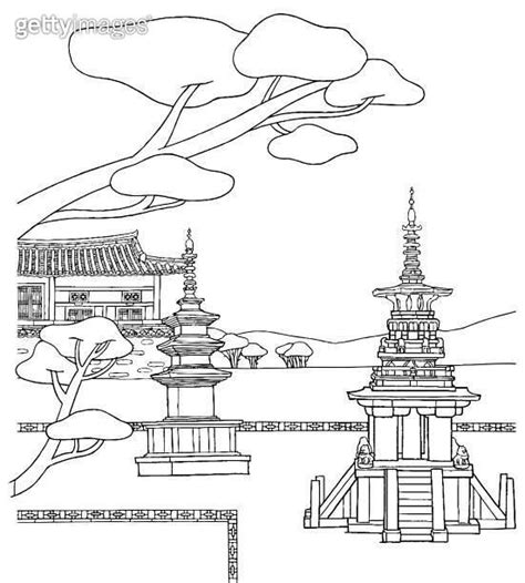 Korean Traditional landscape 이미지 (1761164325) - 게티이미지뱅크