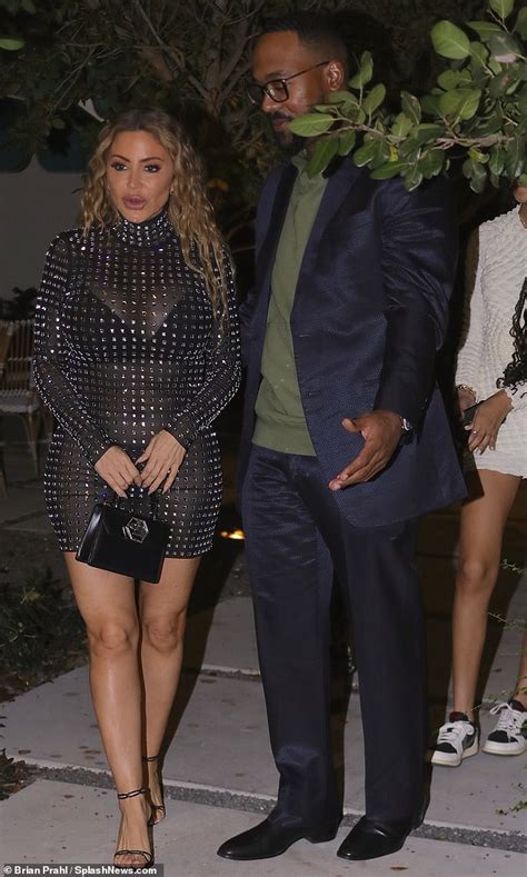 Larsa Pippen 49 Sizzles In A Sparkly Sheer Minidress At Her Boyfriend