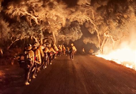 Cdcr Firefighters Battle States Wildfires Inside Cdcr