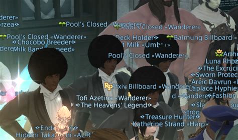 Reporting In Live At The Fc House Responsible For The Ffxiv Billboard