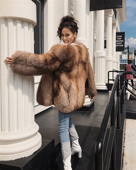 Trendy Faux Fur Coats Fur Clothing Winter Clothing Outfits With