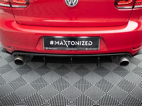 Rear Diffuser Rear Side Splitters Vw Golf Mk Gti Th Maxton