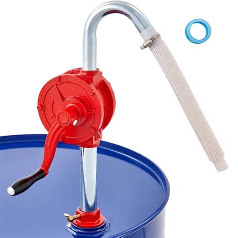 Aluminum 15 To 55 Gallon Drum Pump Rotary Hand Liquid 48 Off