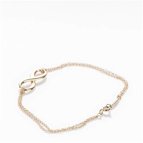 Tiffany 18k Yellow Gold Infinity Bracelet 204467 Fashionphile