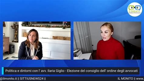 Politica E Dintorni Con L Avv Ilaria Giglio Elezione Del Consiglio