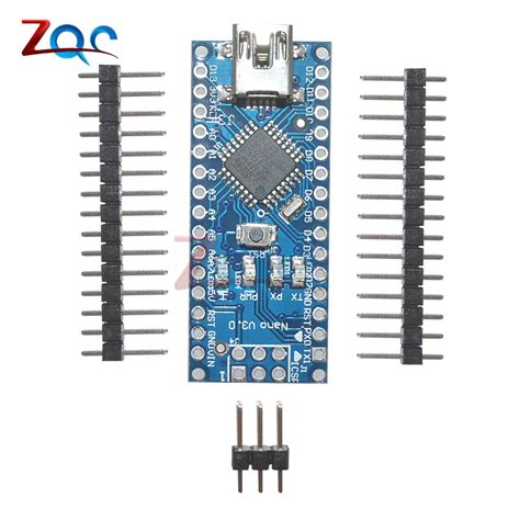 Microcontrolador Mini Usb Nano Atmega P Au Atmega Para Arduino