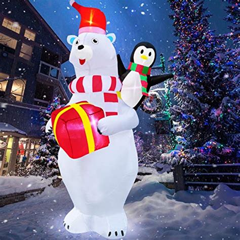 Deck Your Halls With The Best Outdoor Lighted Polar Bear Decorations