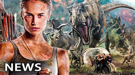 Jurassic World Tomb Raider Neue Terminator Trilogie News Youtube