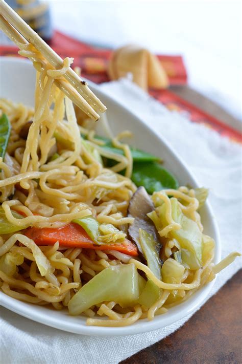 Easy Chow Mein Recipe Wonkywonderful