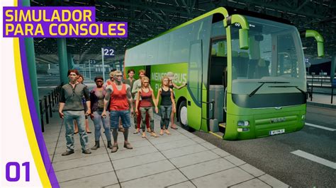 4K Novo Simulador de Ônibus Fernbus Simulator EP 01 YouTube