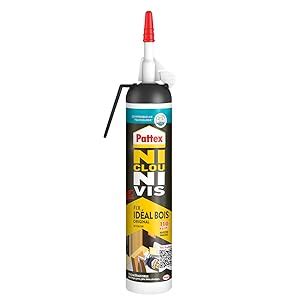 Pattex Ni Clou Ni Vis Fix Id Al Bois Colle De Fixation Surpuissante