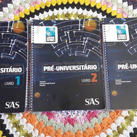 Coleção pré universitário livros 1 2 e 3 organizador em Brasilia