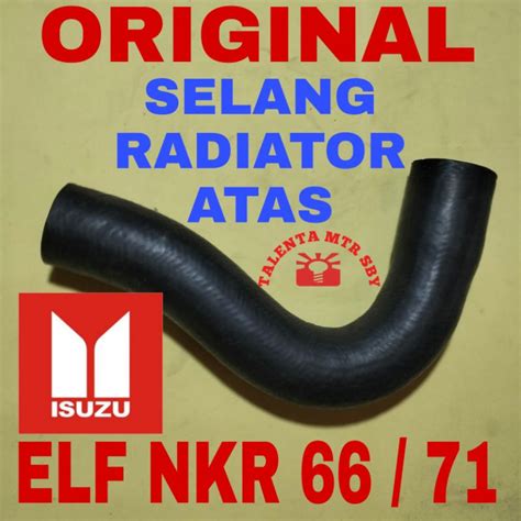 Jual ORIGINAL ASTRA SELANG RADIATOR ATAS ISUZU ELF 6 RODA NKR66 NKR71