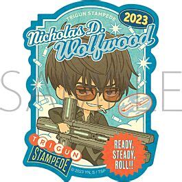 AitaiKuji TRIGUN STAMPEDE Movic Chibi Character Travel Sticker