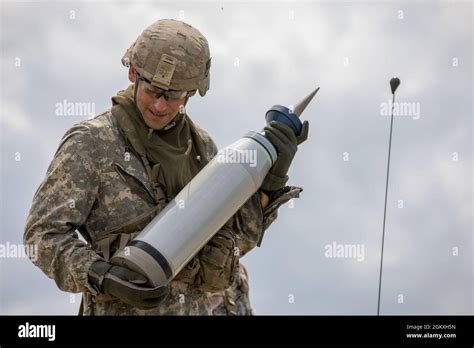 Un Estudiante De Gunner Maestro Del Ej Rcito De Los Estados Unidos