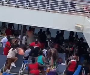 Filtran V Deos De Una Violenta Pelea Masiva A Bordo De Un Crucero En