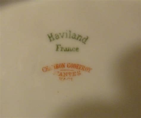 Proantic Service De Table En Porcelaine De Limoges Haviland